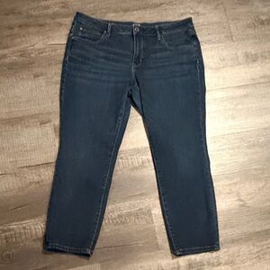 a.n.a Skinny Ankle Jeans - dark wash Size 14